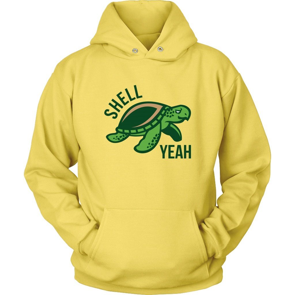 Shell Yeah Turtle Hoodie Design