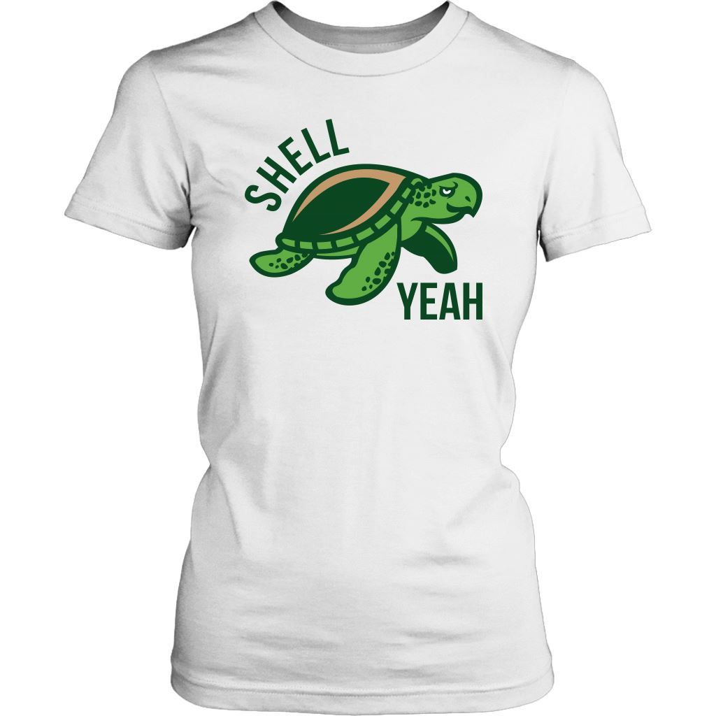 Shell Yeah Turtle Shirt Design