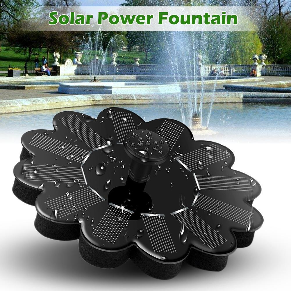 Solar Powered Water Fountain Pump Floating Panel