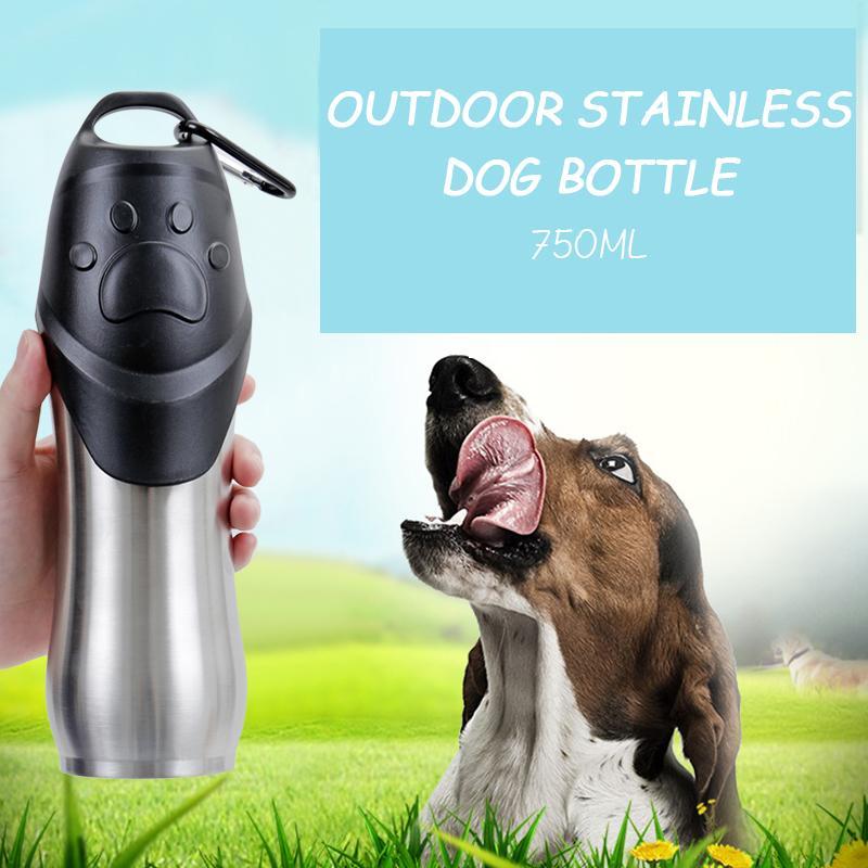 Stainless Pet Outdoor Bottle For Fresh Clean Water