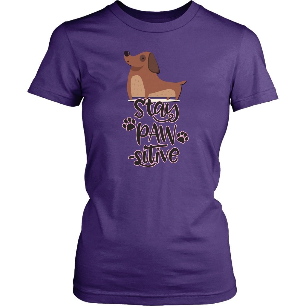 Stay Pawsitive Shirt Design