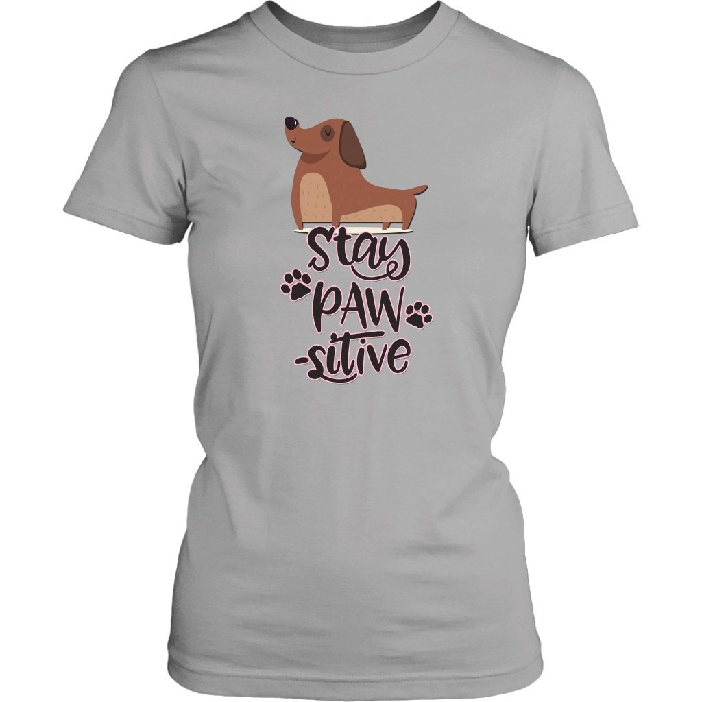 Stay Pawsitive Shirt Design