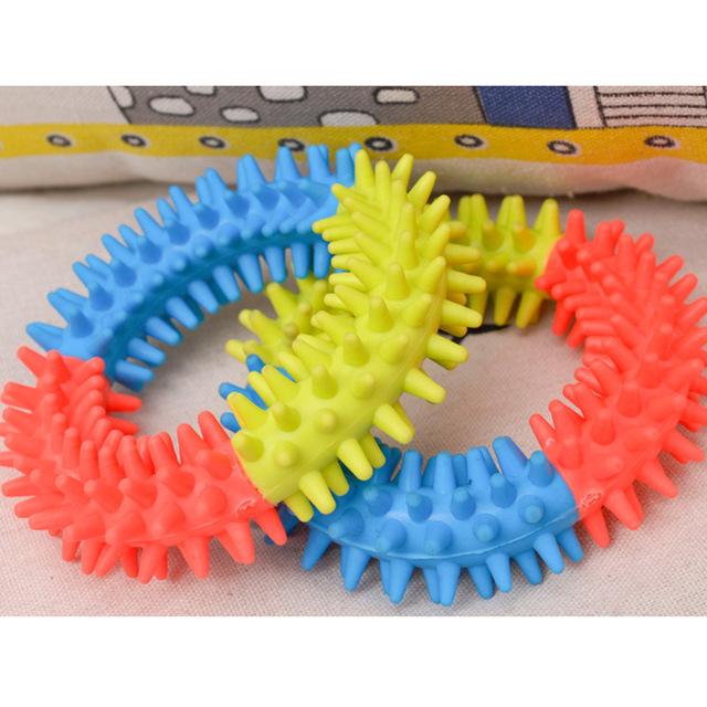 Three-colored Chew Training Toy