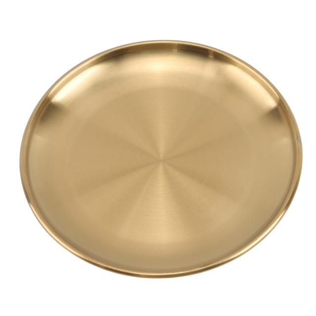 Golden Element Plates
