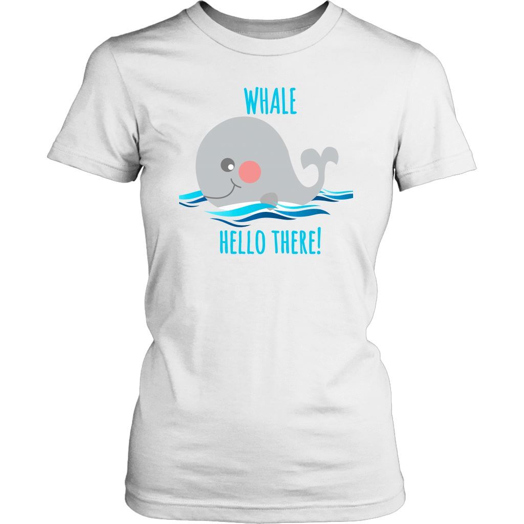 Whale Hello Shirt Design