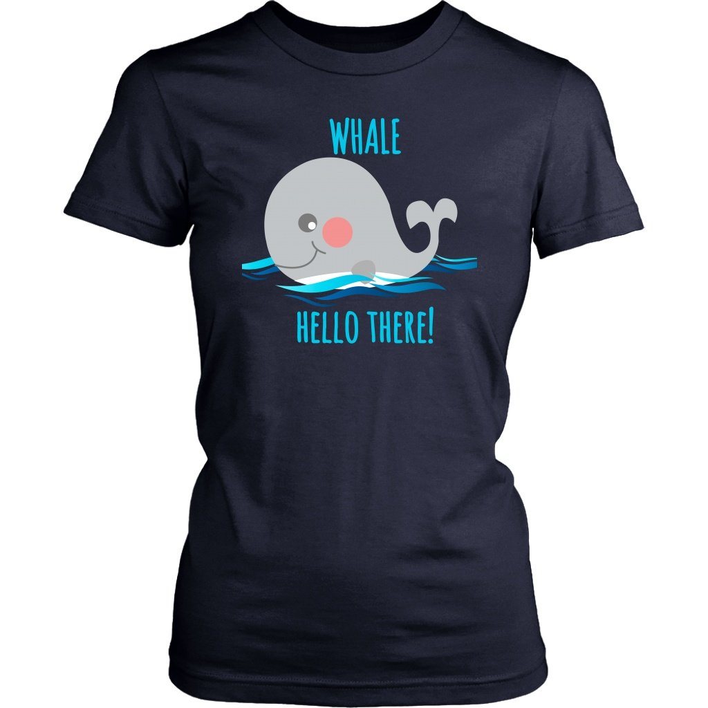 Whale Hello Shirt Design
